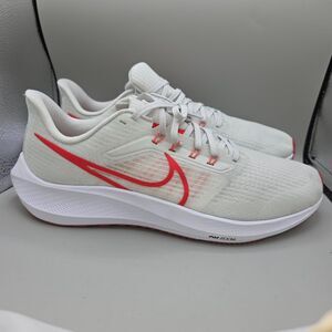 Nike Air Zoom Pegasus 39 Platinum Tint Light Crimson DH4071-009 Men's SZ: 12